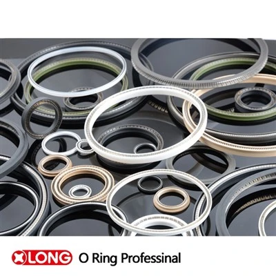 Bague d'étanchéité pour joint d'huile hydraulique, ressort en PTFE